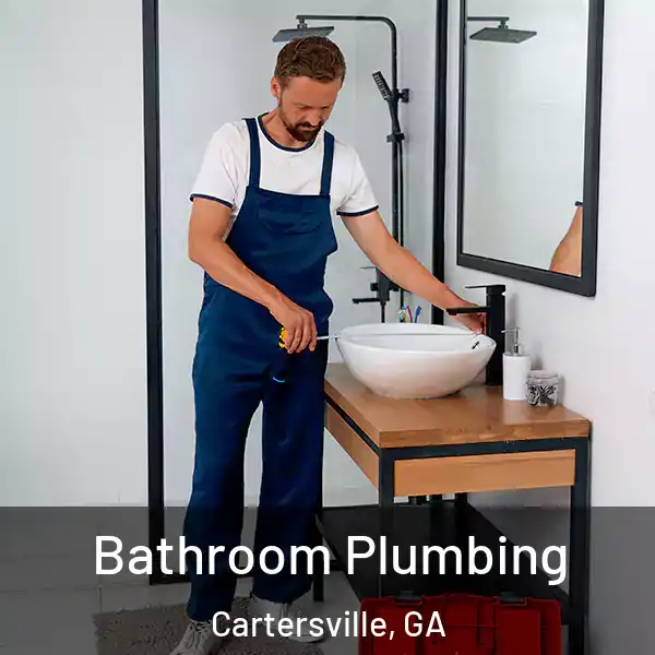  Bathroom Plumbing Cartersville, GA