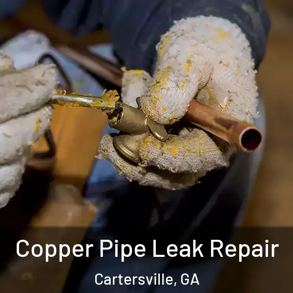  Copper Pipe Leak Repair Cartersville, GA