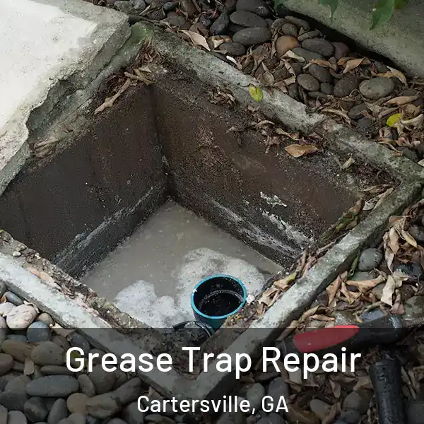  Grease Trap Repair Cartersville, GA