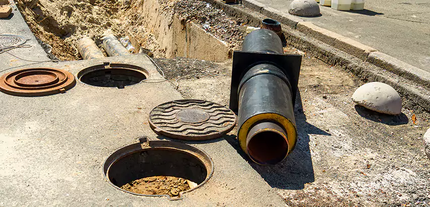 Lateral Sewer Line Replacement in Cartersville