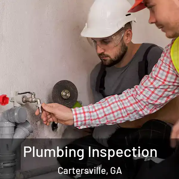  Plumbing Inspection Cartersville, GA
