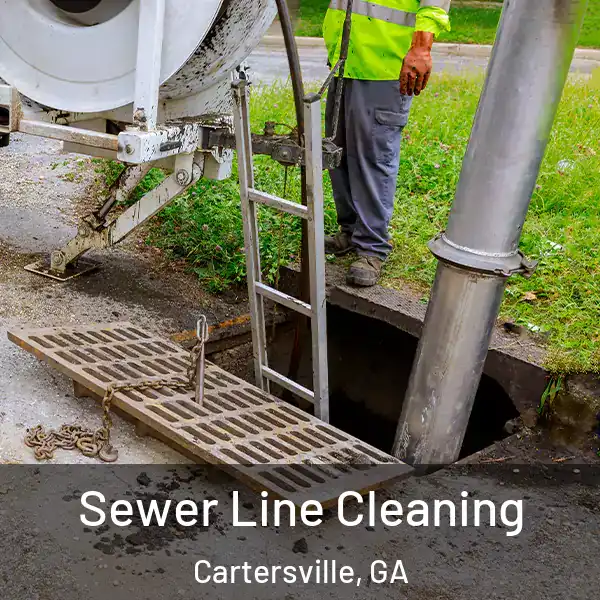 Sewer Line Cleaning Cartersville, GA
